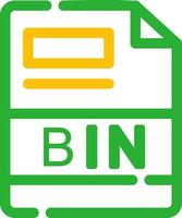 BIN Creative Icon Design vector