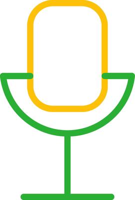 Microphone Creative Icon Design