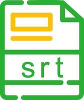 srt Creative Icon Design vector
