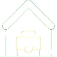 Home Job Creative Icon Design vector