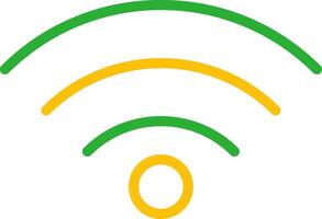 Wifi Creative Icon Design vector