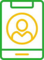 Contact Creative Icon Design vector