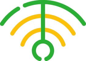 diseño de icono creativo wifi vector