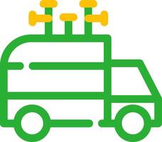 Delivery Truck Creative Icon Design vector