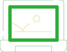 Motion Graphic Creative Icon Design vector