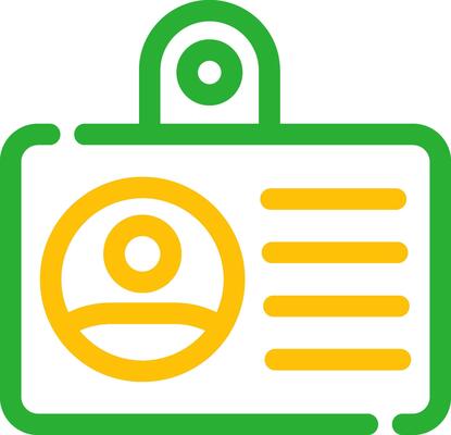 ID Card Creative Icon Design