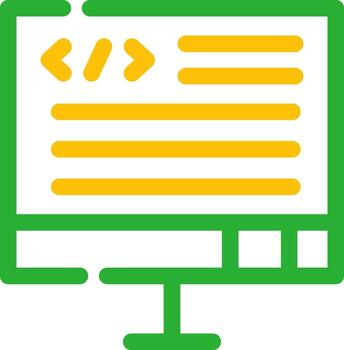 Code Creative Icon Design vector