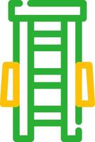 Ladder Creative Icon Design vector