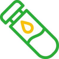 Test Tube Creative Icon Design vector