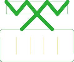 Crane Creative Icon Design vector