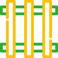 Train Tracks Creative Icon Design vector