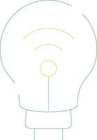 Smart Light Creative Icon Design vector