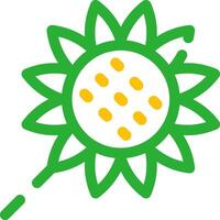 Sunflower Creative Icon Design vector