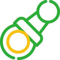 Line Two Color Design vector