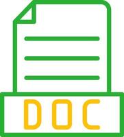 Doc Creative Icon Design vector