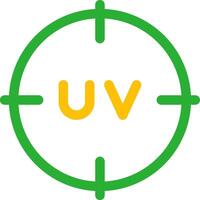 Uv Creative Icon Design vector