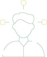 Multi-Tasking Creative Icon Design vector