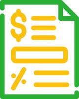 Bill Creative Icon Design vector