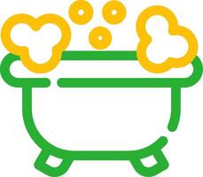 Bathtub Creative Icon Design vector