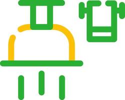 Line Two Color Design vector