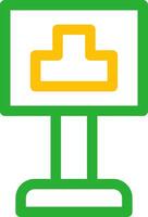 Intersection Creative Icon Design vector