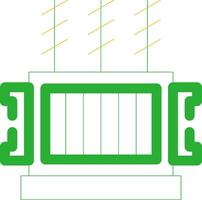 Power Transformer Creative Icon Design vector