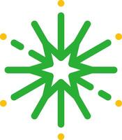 Star Creative Icon Design vector