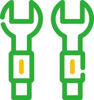 Key Mechanic Creative Icon Design vector