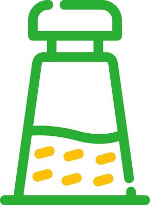 Salt And Pepper Creative Icon Design
