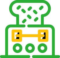 Toaster Creative Icon Design vector