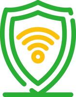 Smart Shield Creative Icon Design vector