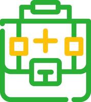 First Aid Kit Creative Icon Design vector