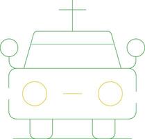 Hearse Creative Icon Design vector