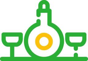 Line Two Color Design vector