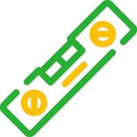 Spirit Level Creative Icon Design vector