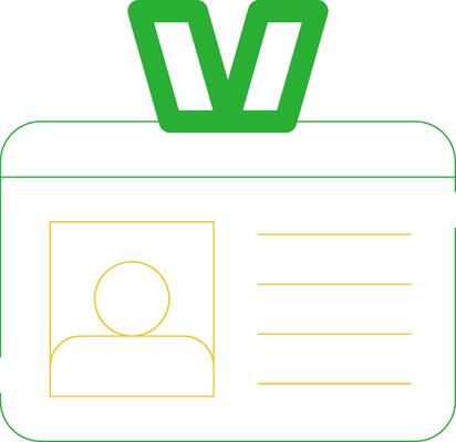 License Creative Icon Design