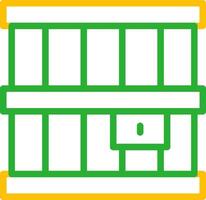 Line Two Color Design vector