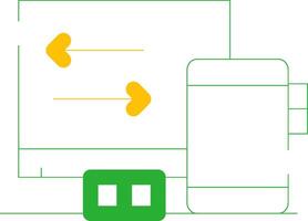 Digital Platform Creative Icon Design vector