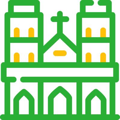 Notre Dame Creative Icon Design