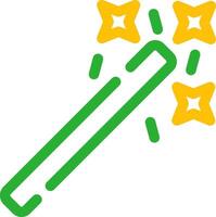 Line Two Color Design vector