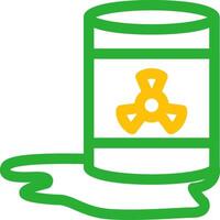 Toxic Waste Creative Icon Design vector