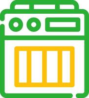 Amplifier Box Creative Icon Design vector