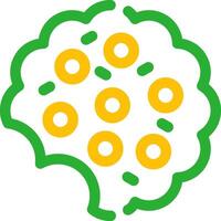 Line Two Color Design vector