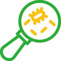 Microbiology Creative Icon Design vector