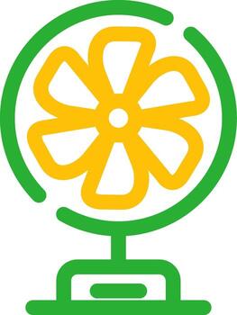 Fan Creative Icon Design vector