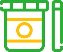 Urine Test Creative Icon Design vector