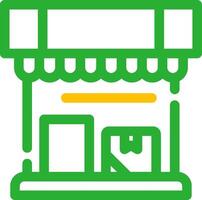 Store Creative Icon Design vector