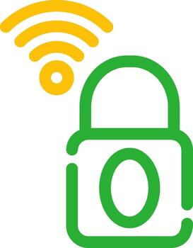 Smart Lock Creative Icon Design vector