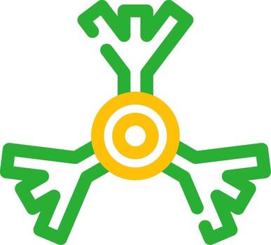 Snowflake Creative Icon Design vector