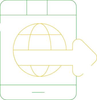 Internet Creative Icon Design vector